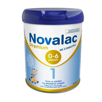 Novalac Premium 1 0-6 μηνών 800g Γάλα σε Σκόνη